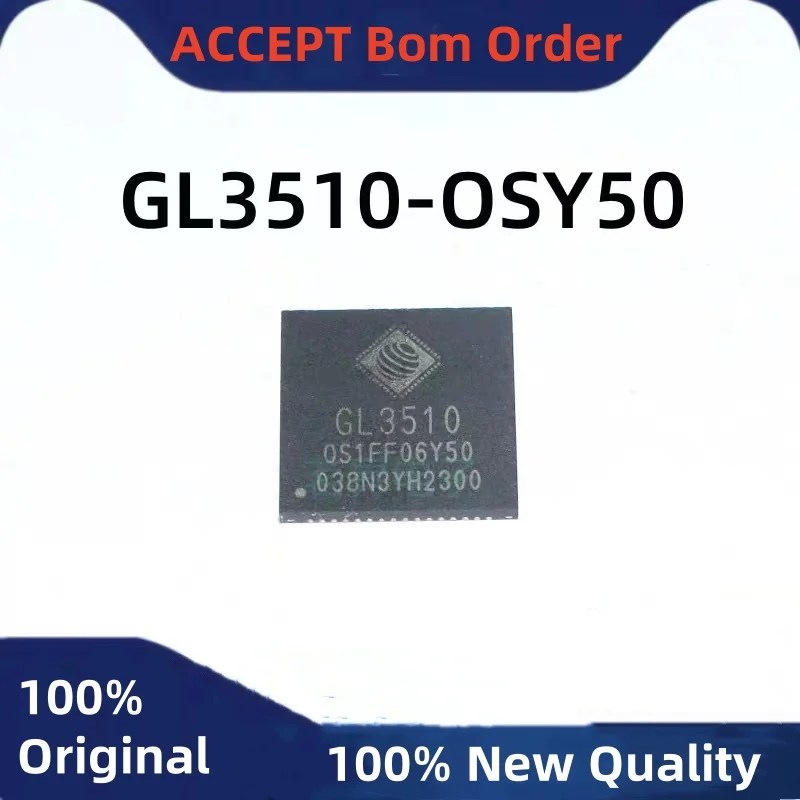 2-5PCS 100% New GL3510-OSY20 QFN64 Brand New Original Chips ic