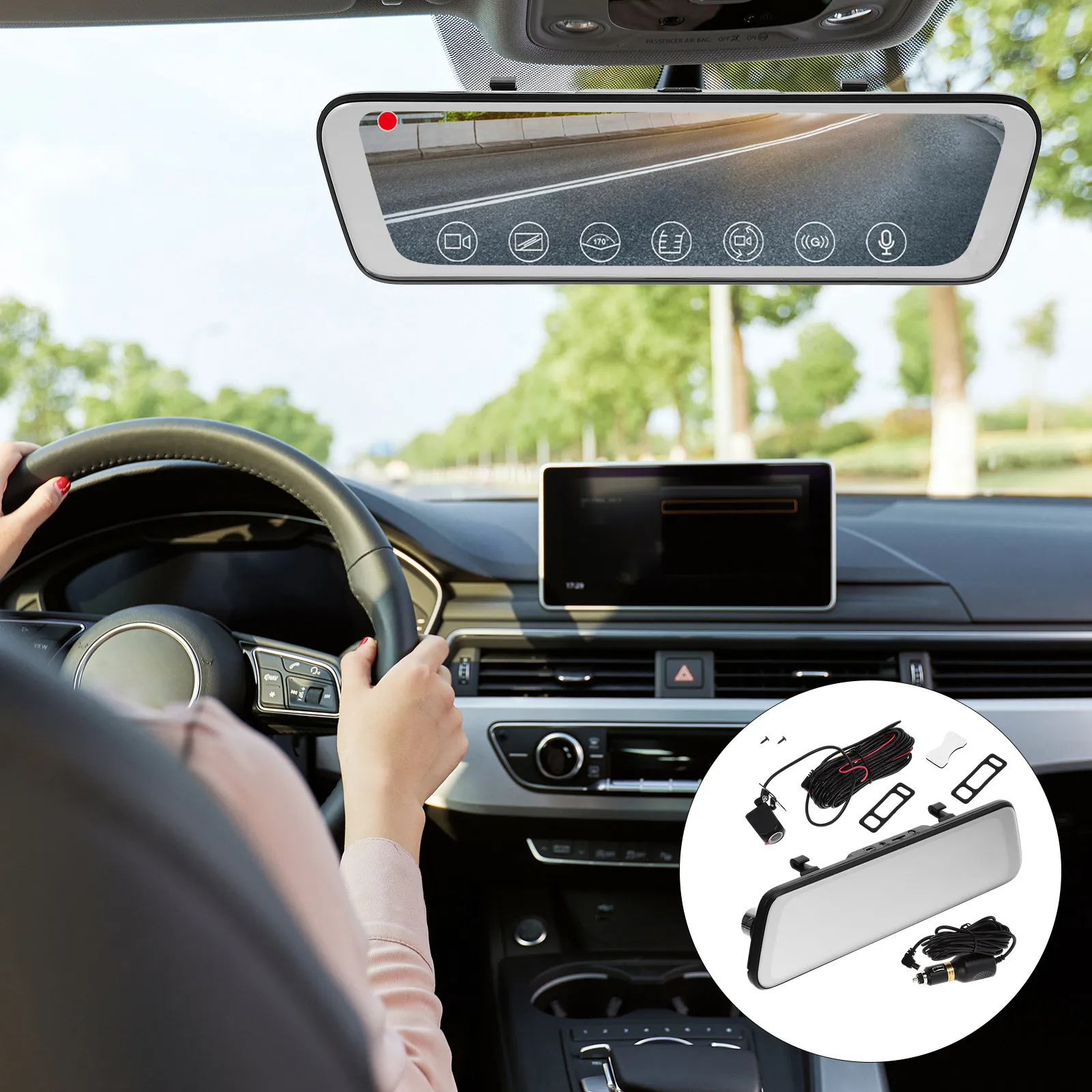 1Set Car Recorder C…