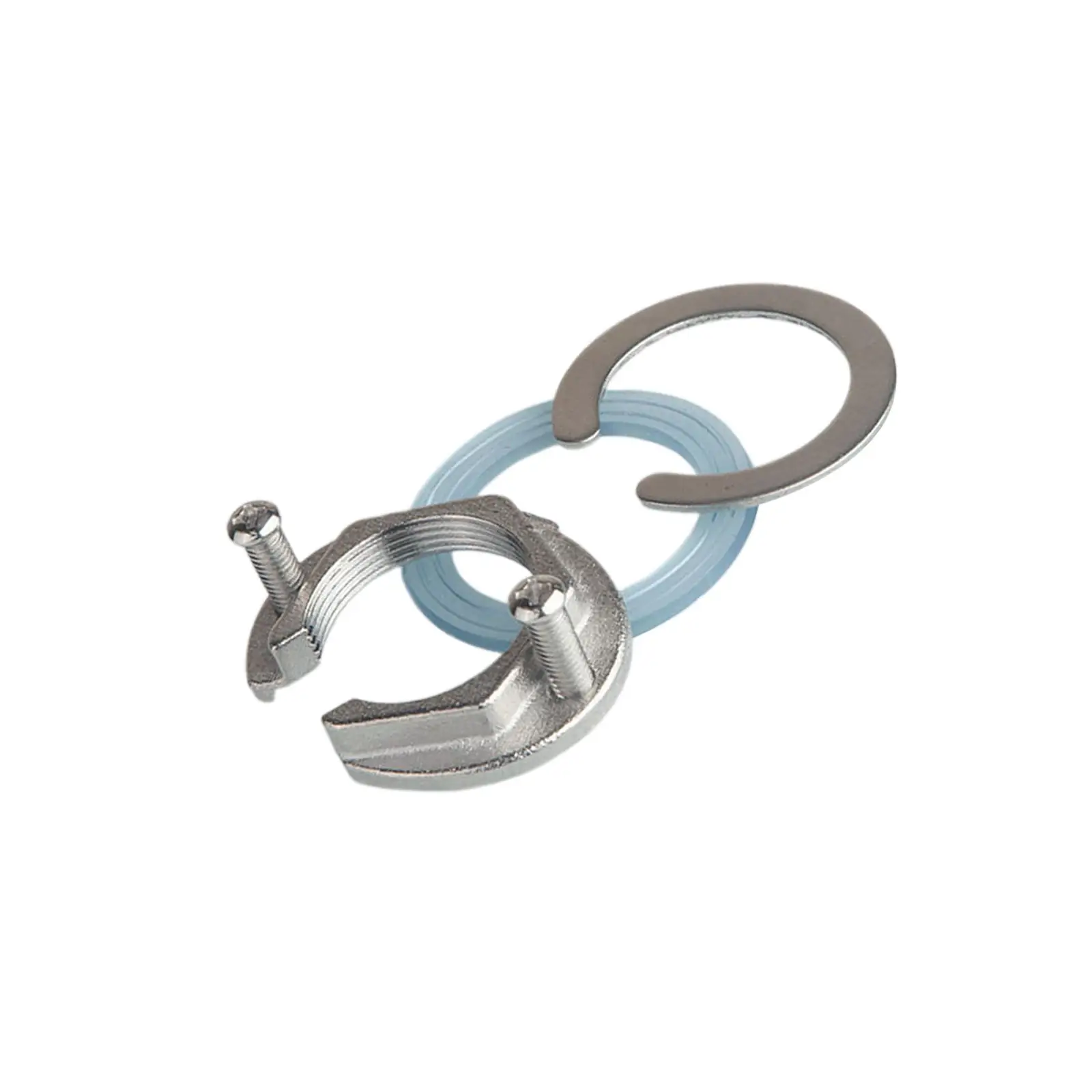 Faucet Lock Nut Washer Stainless Steel Fixing Set Fastener Mounting Accessory for Kitchen Bathroom Sink and Water Tap