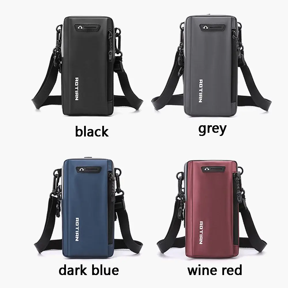 Travel Purse Waterproof Belt Zipper Slim Phone Bag Mini Waist Pack Men\'s Casual Bag Sport Fanny Pack Phone Pocket