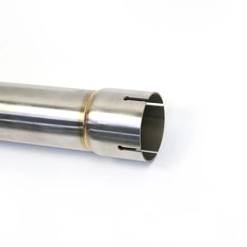For YAMAHA YZF R6 YZF-R6 1998 - 2005 Motorcycle Exhaust Escape Modified Middle link pipe Connecting 51mm Moto Muffler Tube view 6