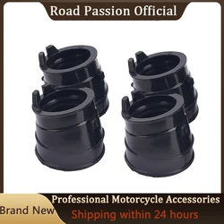 4pcs Motorcycle Carburetor Intake Manifold Interface For HONDA CB250 CB CBR 250 Hornet 250 1996-2008 CB250 Jade 250 CBR250 MC14