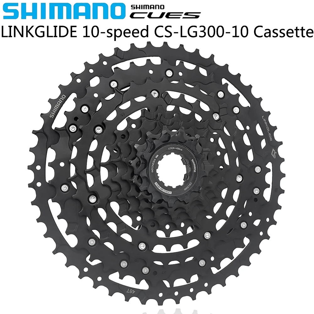 

Звездочка велосипедная SHIMANO CUES MTB, 10 скоростей, 11-48T