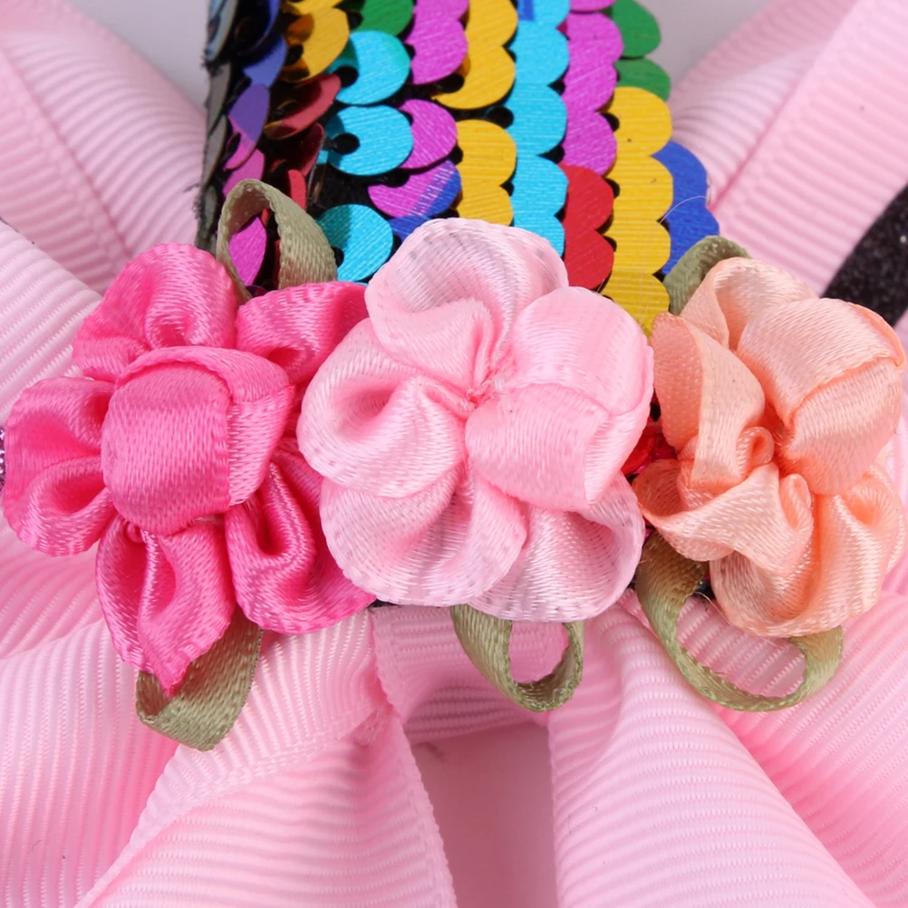 

Cute Baby Accessories Unicorn Unicorn Clip Hair Clips For Party Festival Performance Bow Tie Hair Rings Pink Pcs
