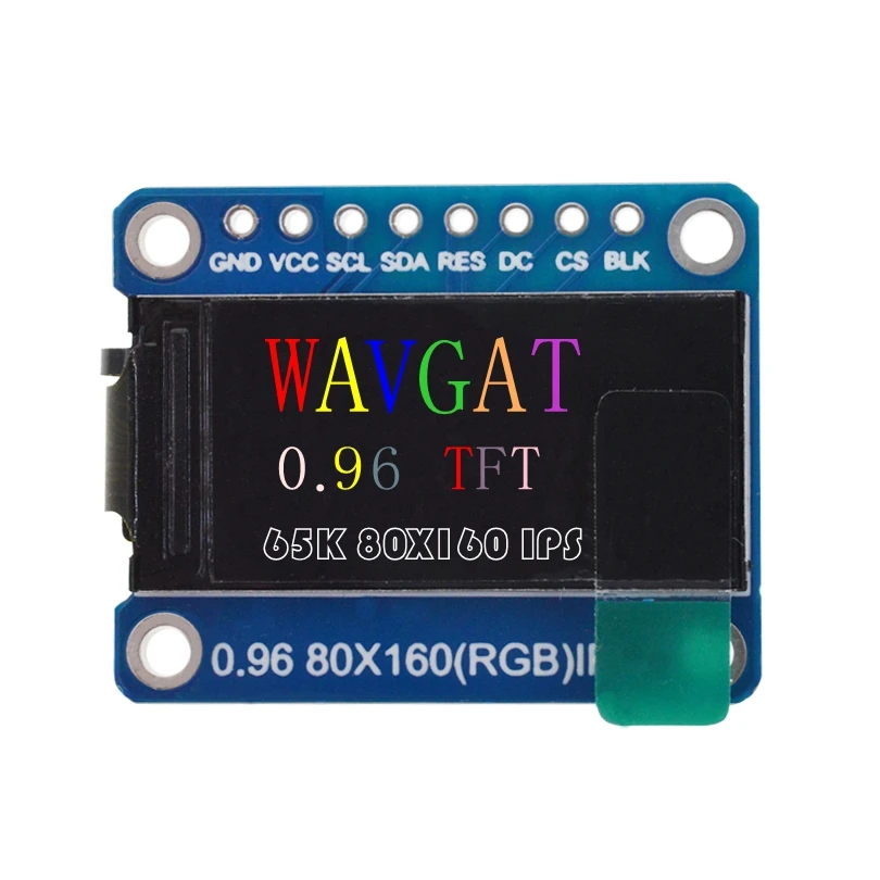 a33t-2-pecas-ips-spi-hd-65k-modulo-tft-colorido-st7735-drive-ic-display-lcd-33v-interface-spi-para-arduino-diy-096-polegada-8-pinos