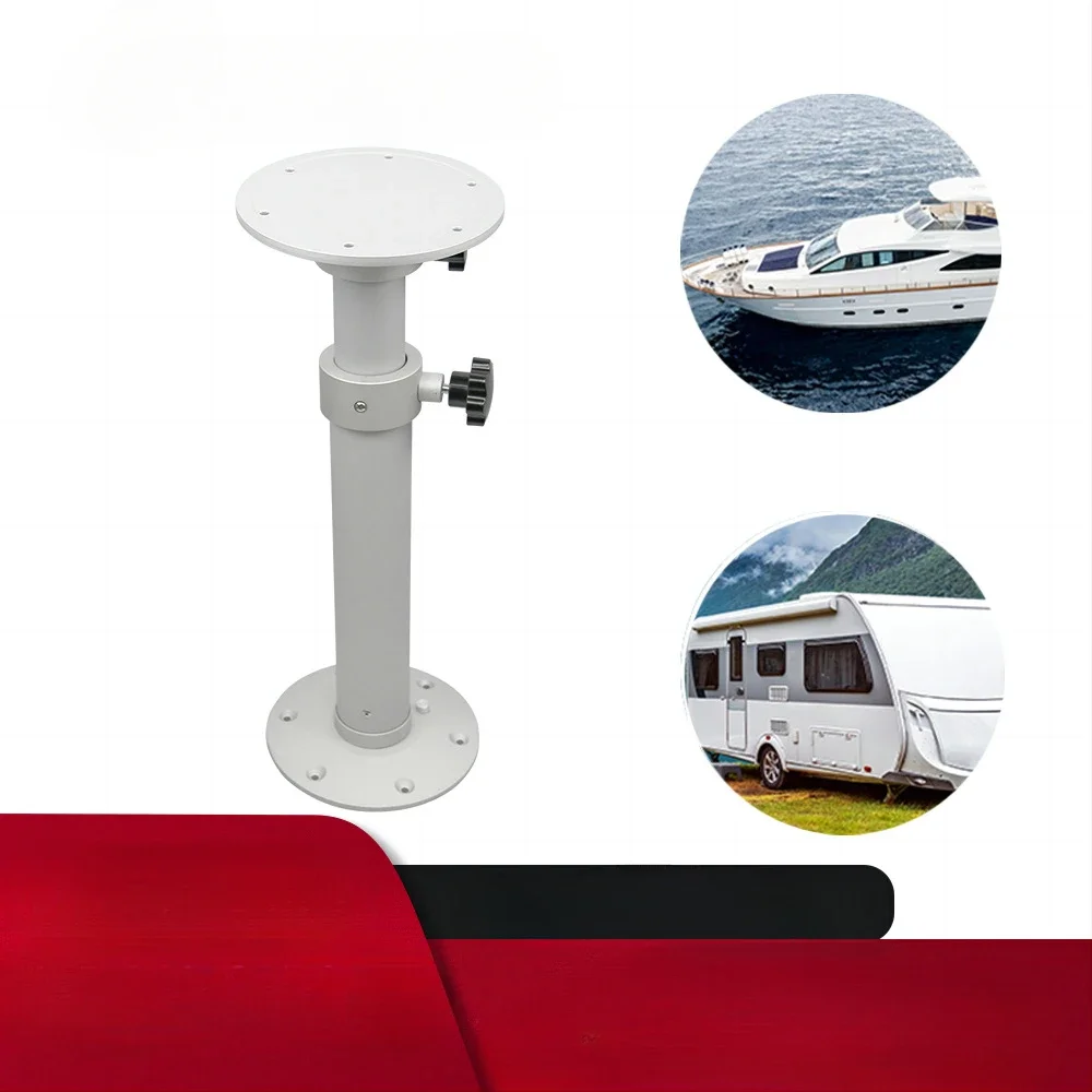 

Adjustable Table Pedestal Detachable Table Base Stand Leg Base Mount Kit Compatible with Boat Yacht RV Motorhome Caravan