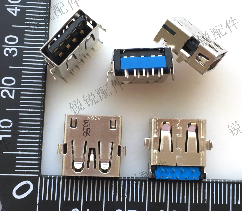 Fro HP, Lenovo, ASUS notebook, computer USB3.0 socket 9P sinking plate USB3.0 female connector