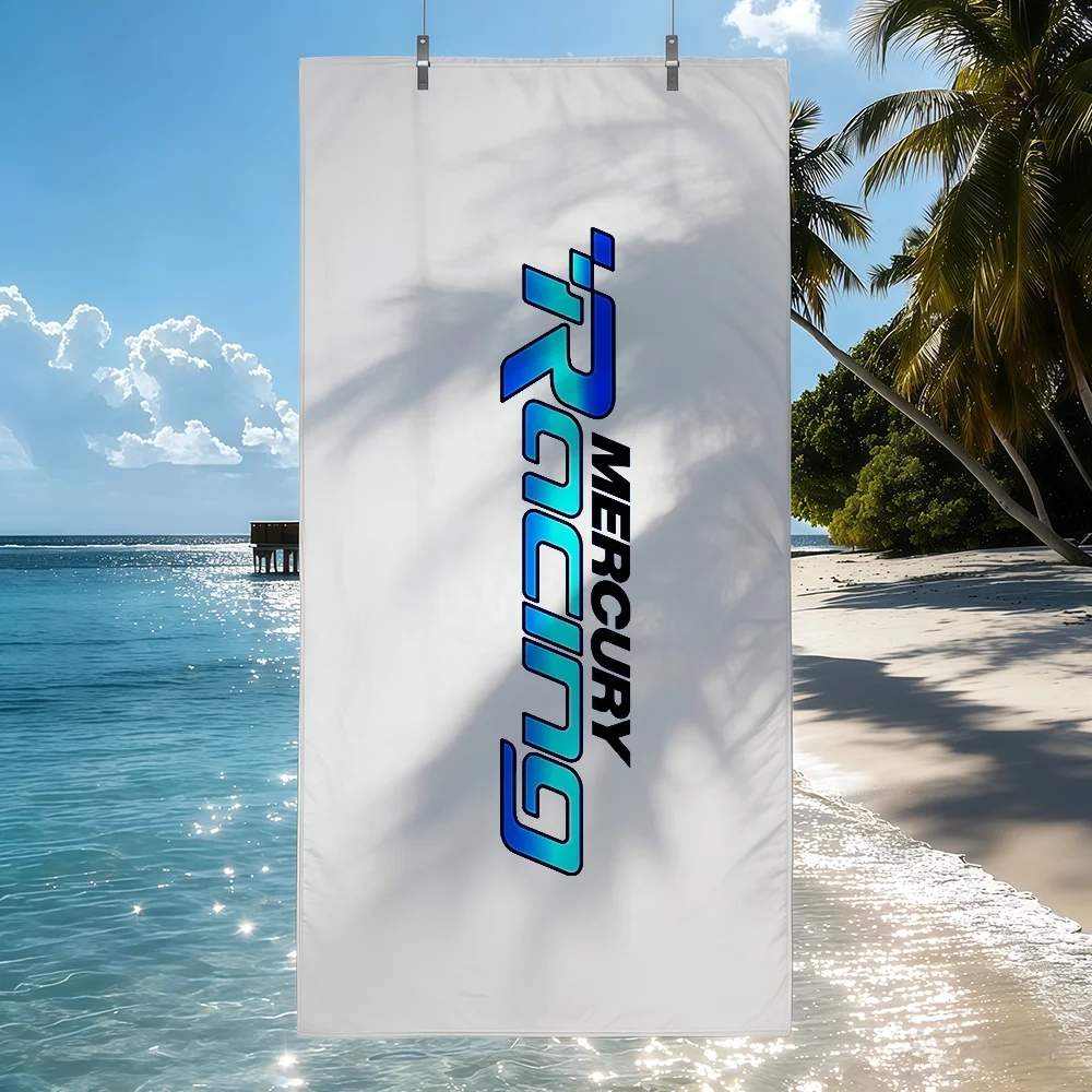 M-Mercury Racing Towel Soft Pool Gift For Travel Gym Shower Camping Quick Dry Sports Beach Towels
