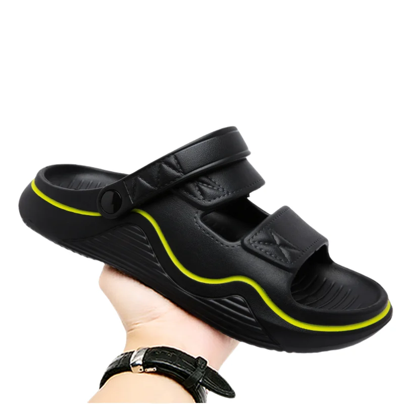 2025 Fashion Men Outdoor Sandals Slippers Beach Comfortable Slides Clogs Men Casual Shoes Garden Shoes Men Beach Slippers