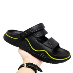 Fashion Men Outdoor Sandals Slippers Beach Comfortable Slides Clogs Men Casual Shoes Garden Shoes Men Beach Slippers