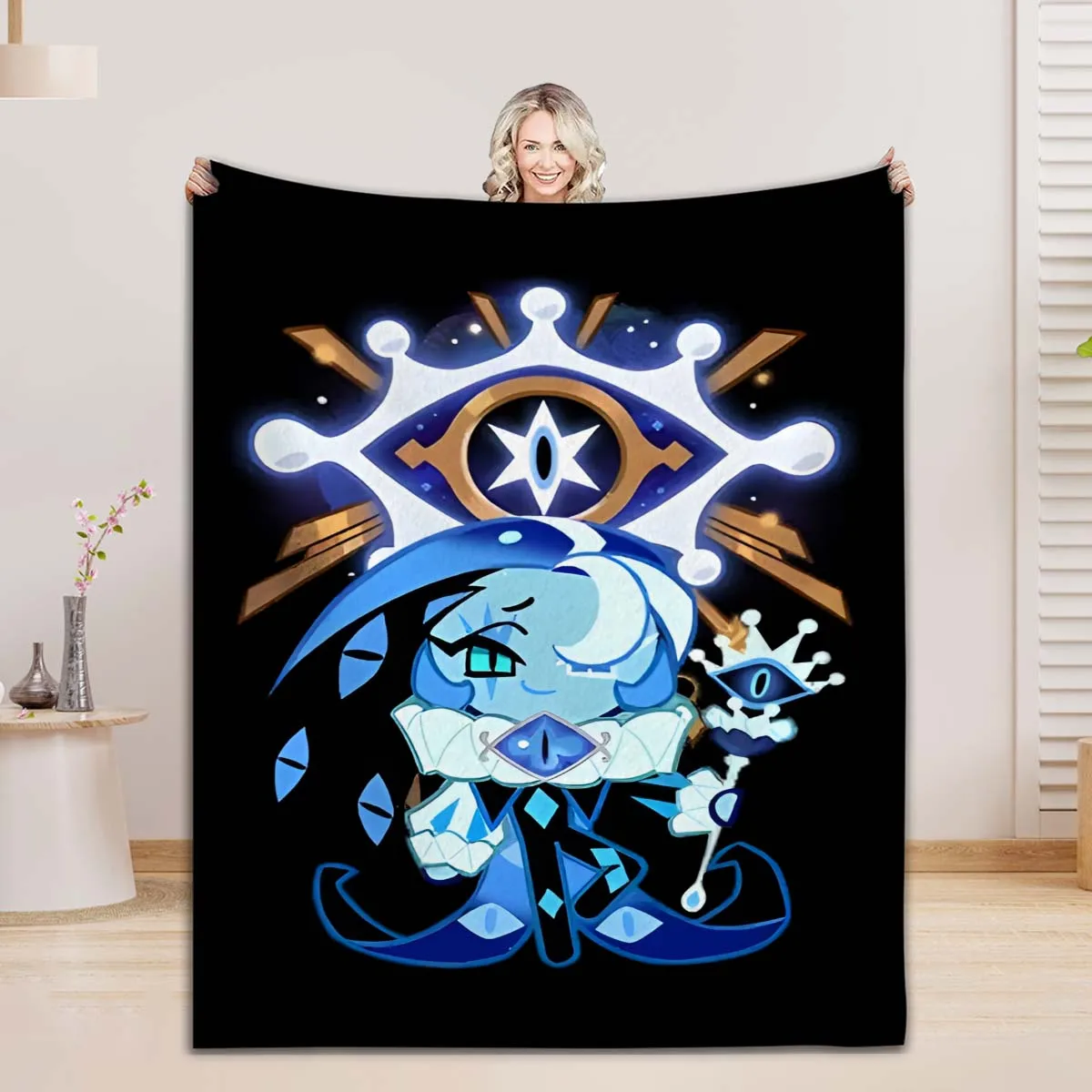 Game C-Cookie R-Run Kingdom Printed blanket Flannel Warm blankets  comfortable blanket bed linings cubre cama Birthday Gift