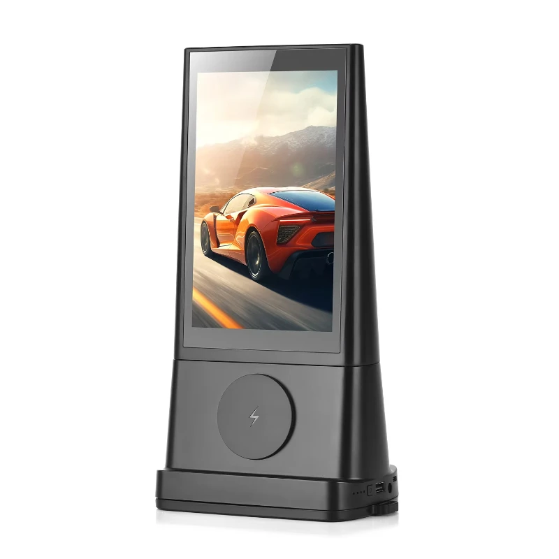 

FYD-06 HD Android 11 Table Stand Small Digital Signage AD Screen Double Sided 8 Inch Media Player