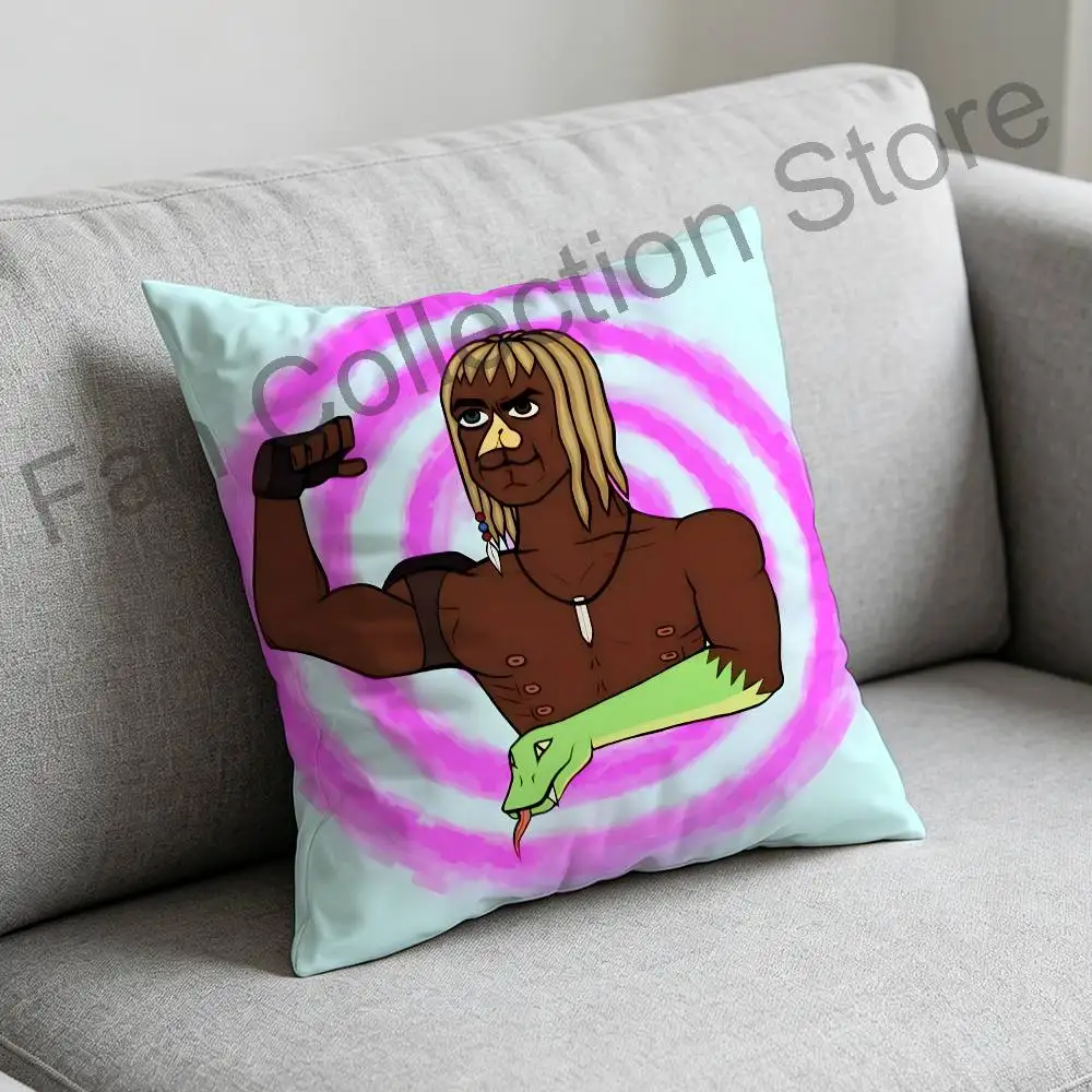 X-Xavier R-Renegade Angel Anime Celebrity Merchandise All-Match Printed Pillow Case Sofa Car Office Room Decoration Protector