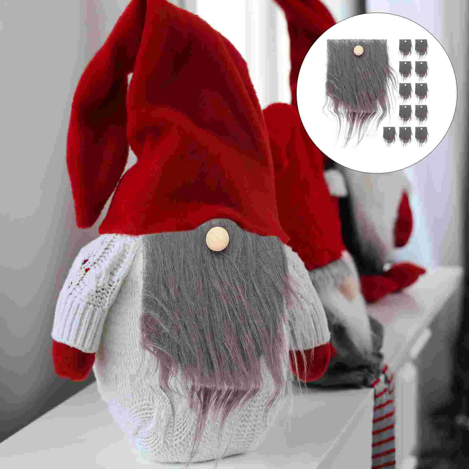 Beard Hair Accessories Gnome Making Kit Comb for Men Craft Faux Fur Gnomes Men's Razors Shaving