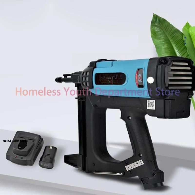 Promotion NEW Pneumatic Tools Pneumatic Nail Gun Lithium Battery Gas Nail Gun Steel Air Stapler For Frame And Trunking G 2025