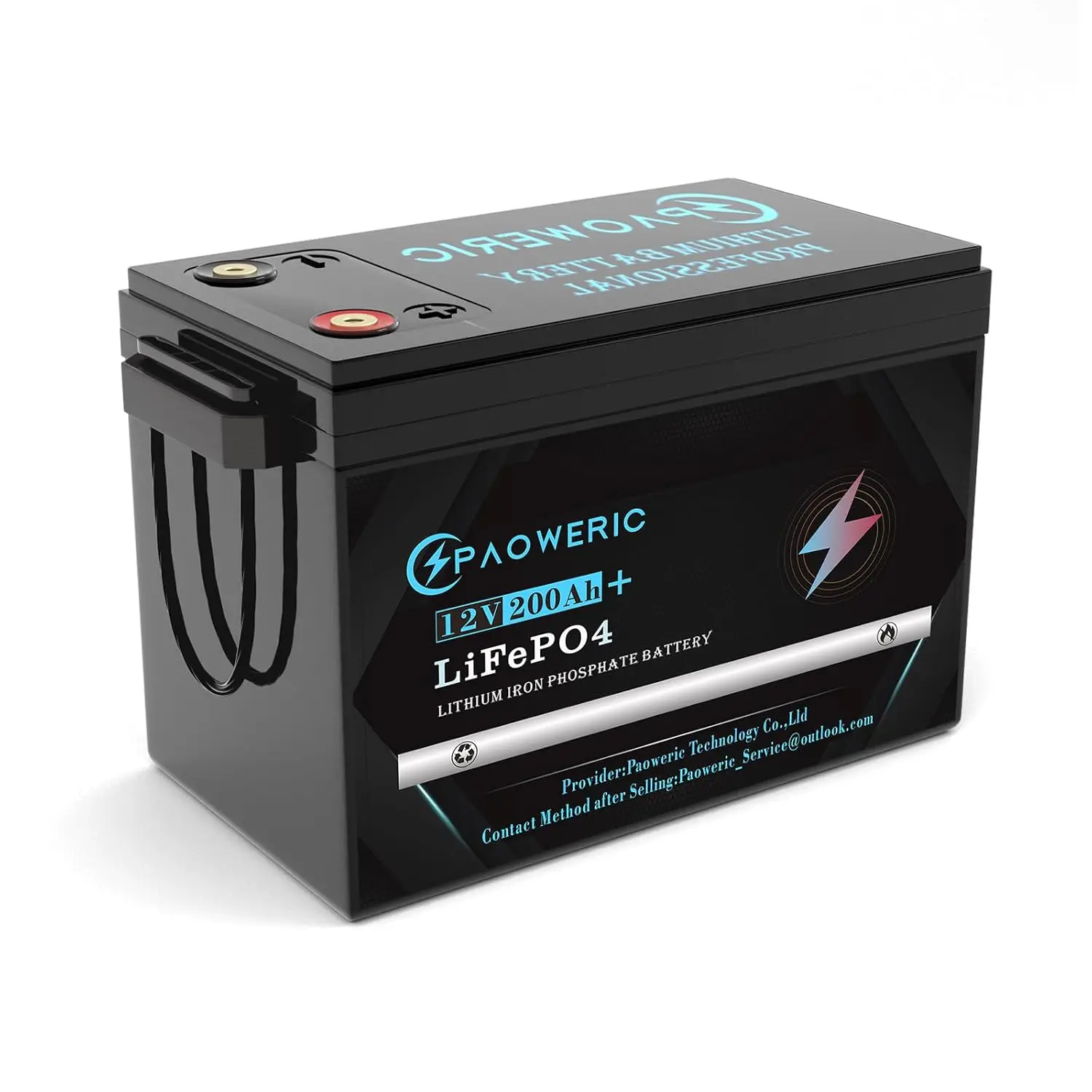 12V 200Ah LiFePO4 Lithium Battery with 150A BMS Compact Deep Cycle Battery for Solar RV Home Energy Storage, Customized