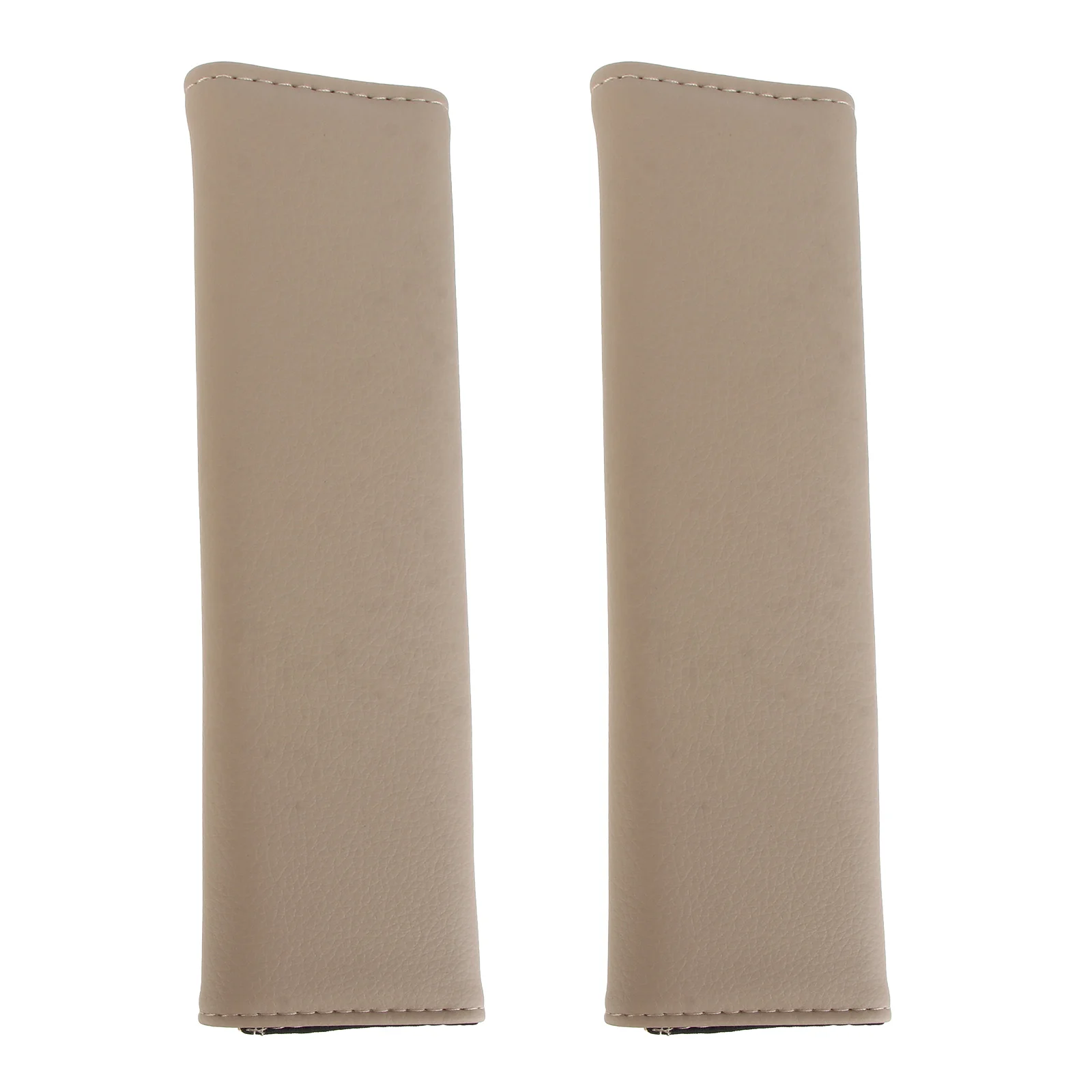 

2PCS Safety Belt Protectors Car Cushions Beige Breathable Covers for Shoulder Laptop Camera Diaper Straps Easy Install
