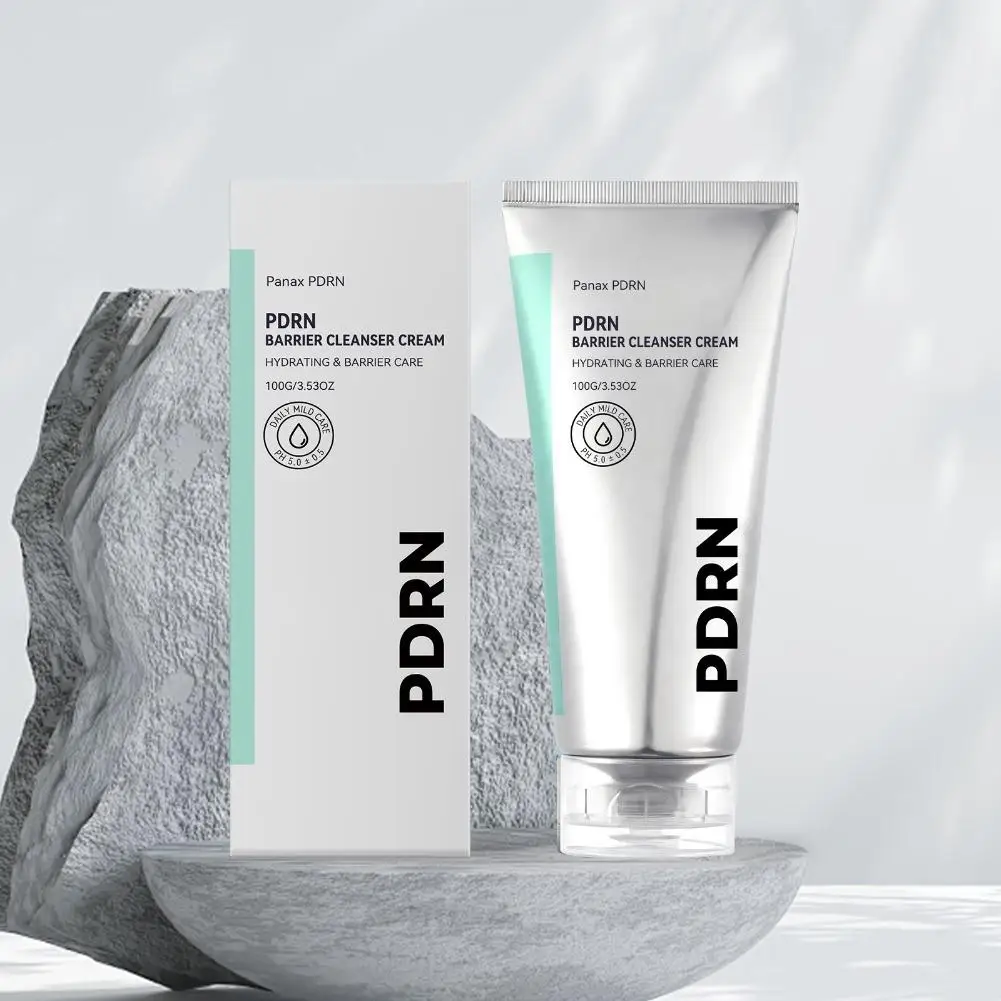 

100g PDRN Barrier Cleanser Cream Daily Gentle Hydrating Barrier Care Moisturizing Rejuvenating Cleansing Foam Facial Cleanser