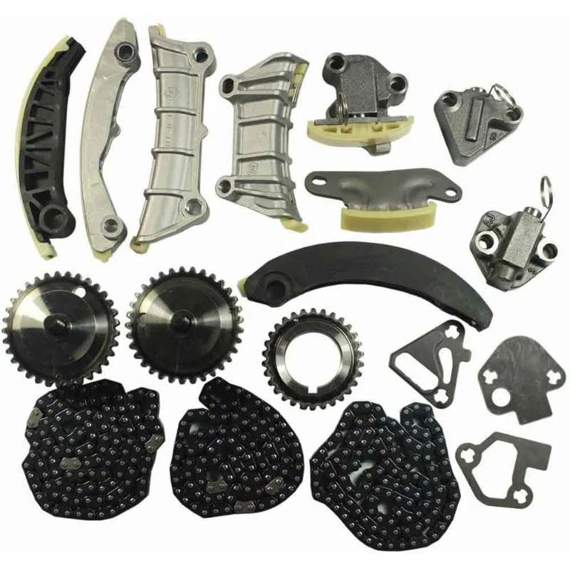 

Engine Timing Chain Kit Guide Tensioner Sprocket CTS SRX STS GMC Acadia Equinox Malibu Traverse Allure Enclave L