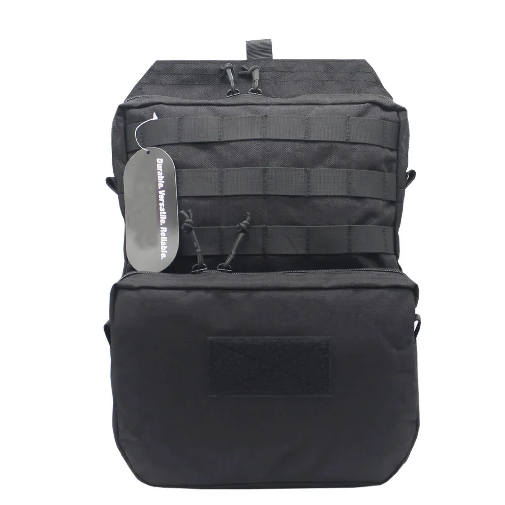 VULPO Tactical Vest Accessory Molle Water Bag Assault Combat Backpack EDC Airsoft Hunting Bag Vest Equipment