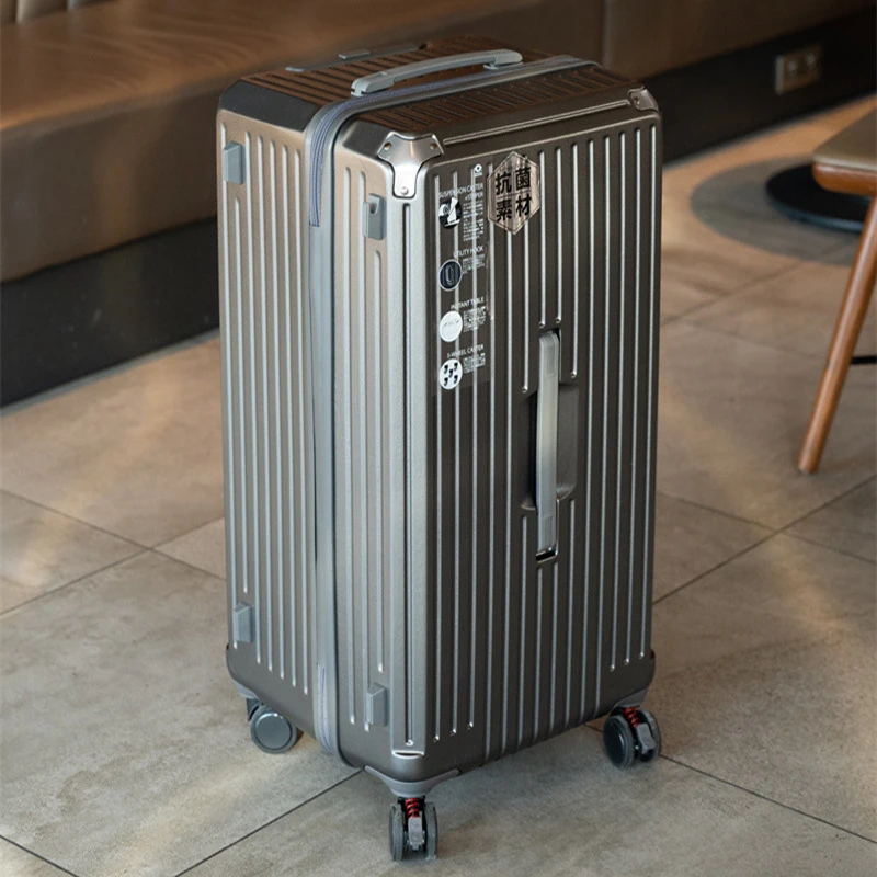 Valise à roulettes à cinq roues pour hommes et femmes, bagage de grande capacité, valise avec mot de passe, cabine de voyage, étudiant, 20 po, 28 po, 40 po, 50 po