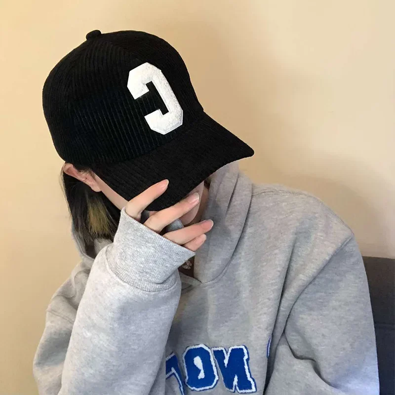 الخريف الشتاء سروال قصير رسالة C قبعة بيسبول الرجال النساء بلون ذيل حصان الرياضة قبعة قابل للتعديل للجنسين الهيب هوب أبي قبعات سائقي الشاحنات #2