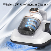 Wireless Mattress Vacuum Cleaner Cordless Patting Handheld UV-C Bed Dust Remover Indepth Cleaning Sofa Specialist 10Kpa Suction