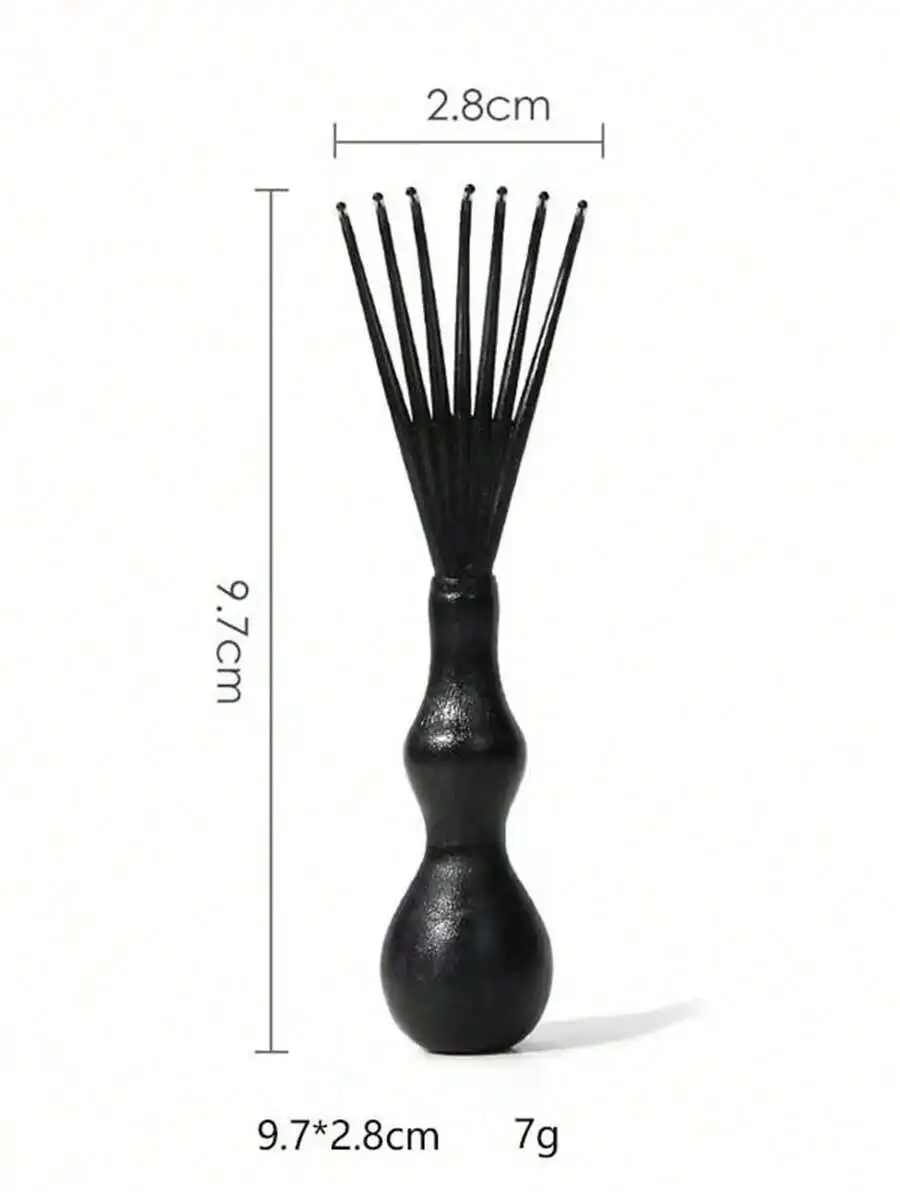 

Black Hair Styling Curling Comb For Women Adult Use