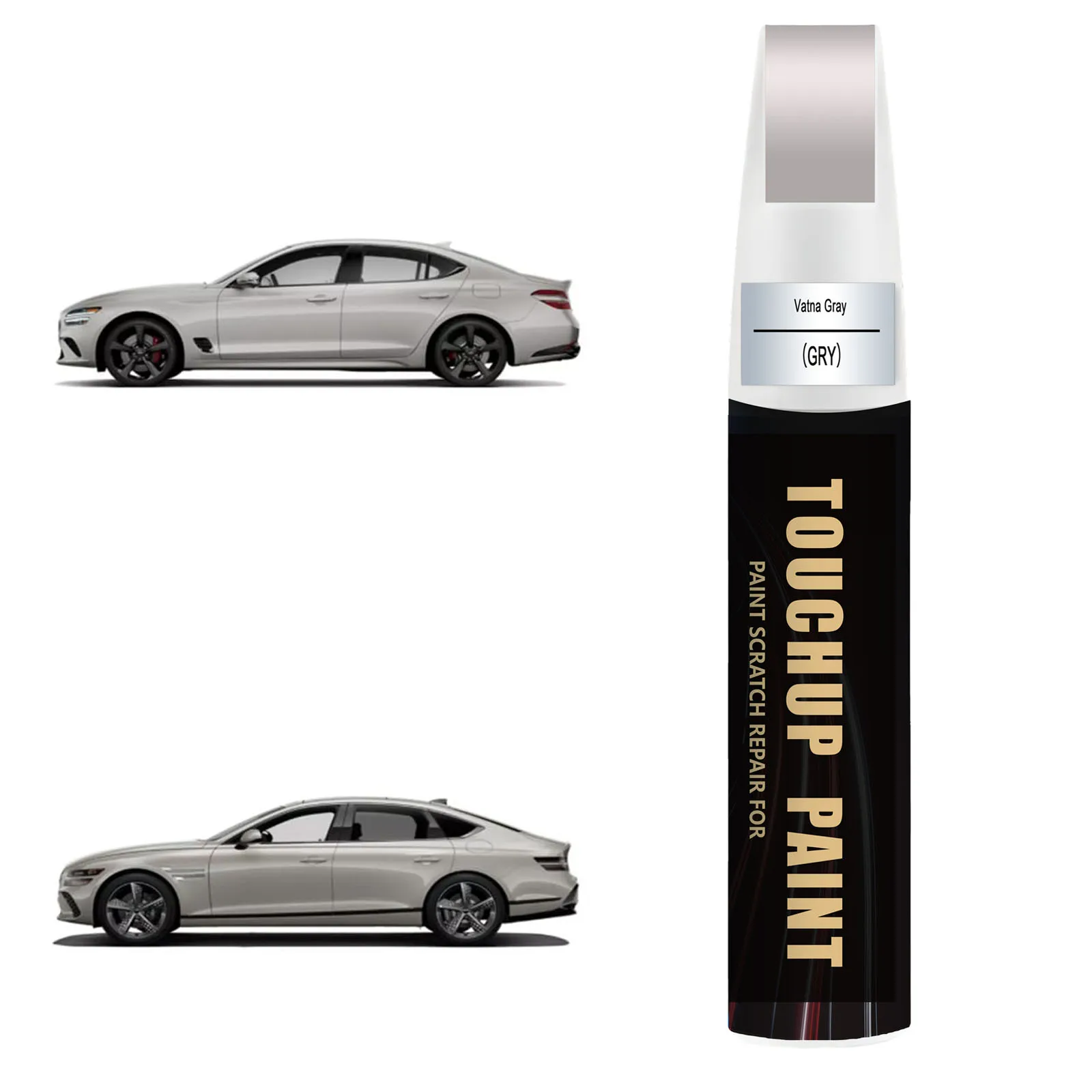 Vatna Gray(GRY) for Genesis Touch Up Paint Car Scratch Remover for Nicks and Chips Repair