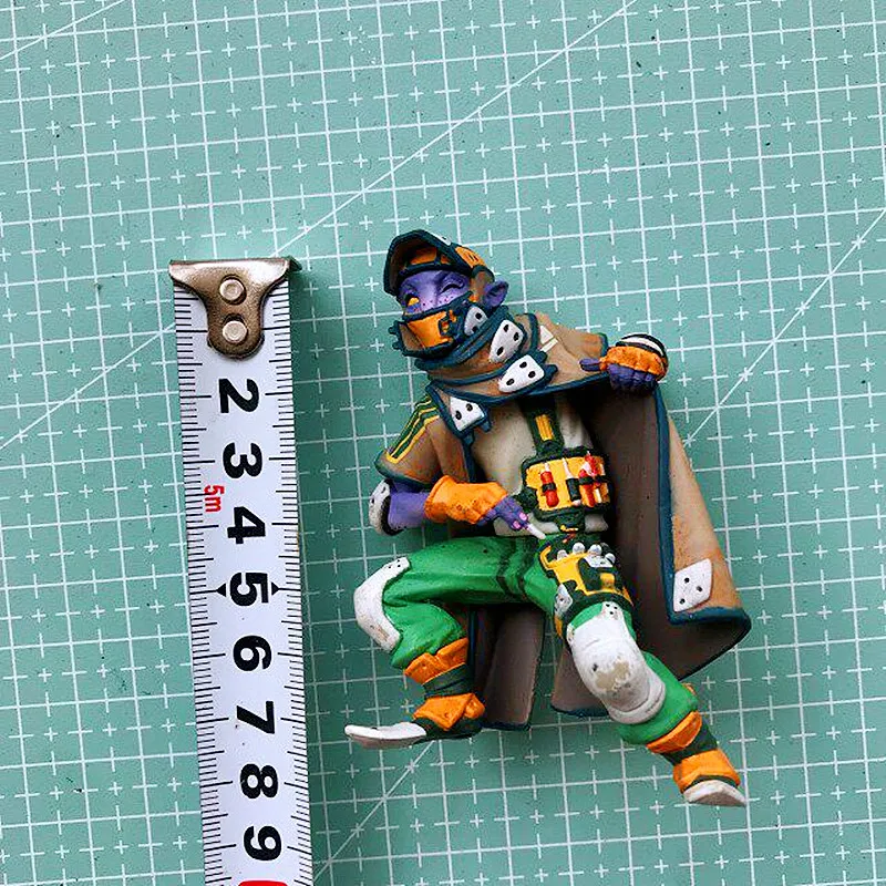 Figura de acción de dibujos animados de 8 cm, muñeco de PVC de la serie UDG Forge Duskrunner, juguete coleccionable para niños.