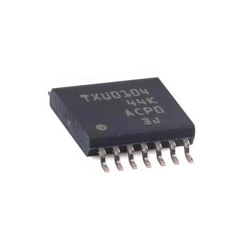 5PCS/lote TXU0104PWR   NEW  TXU0104  TSSOP-14 4-channel unidirectional level shifter chip