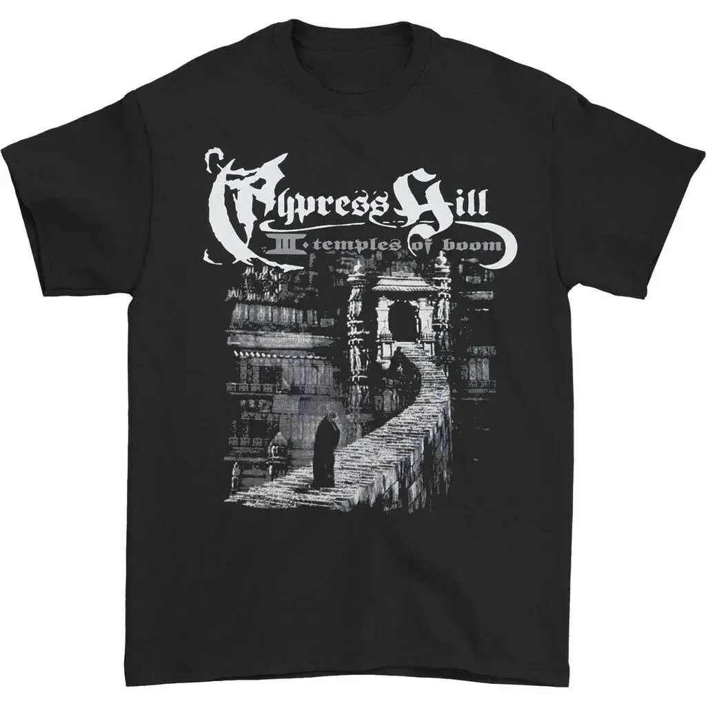 Cypress Hill Band Temples of Boom Cotton Black Unisex S-234XL T-Shirt OH419