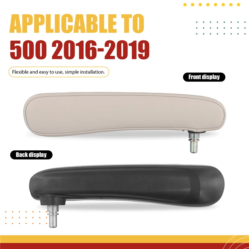 

Inboard Seat Armrest Car Front Seat Armrest 6BV31KRLAA Left Inboard For FIAT 500 2016-2019