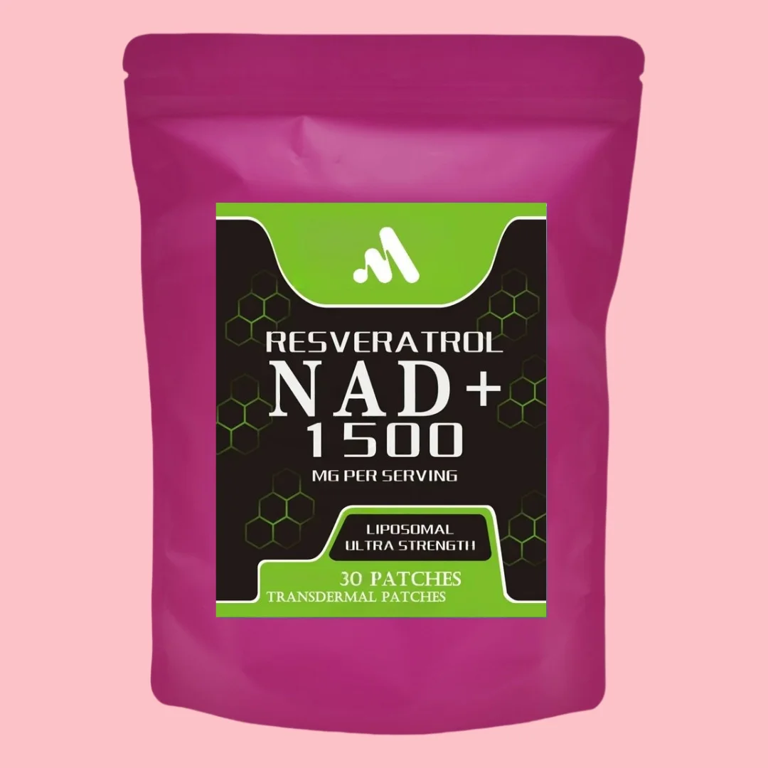 

Транспьютерные пластыри NAD+ + Резоретурная куркума + запротин - поддержка сотовой энергии, долголетия, здорового старения 30 пластырей