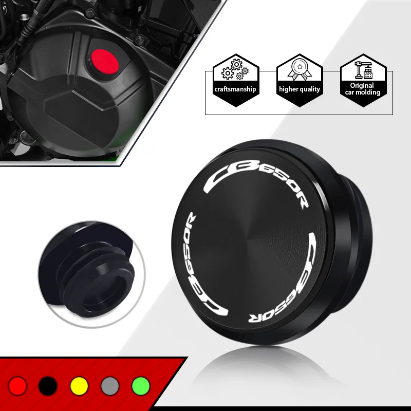 hot-selling engine oil For CB650R CBR650R 2019-2026 CB650F CBR650F 2013-2026 Motorcycle Engine Oil Cap Bolt Protection Cover