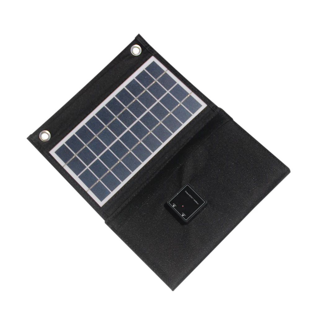 30w 5v dobrável carregador solar portátil 5v saída usb dupla à prova dwaterproof água dobrável painel solar carregador de bateria para o telefone móvel