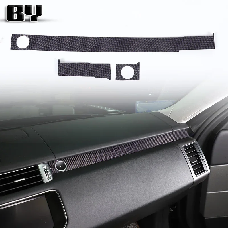 

Real Carbon Fiber Passenger Decoration Trim For Range Rover Sport RR Sport 2014-2020 Accessories