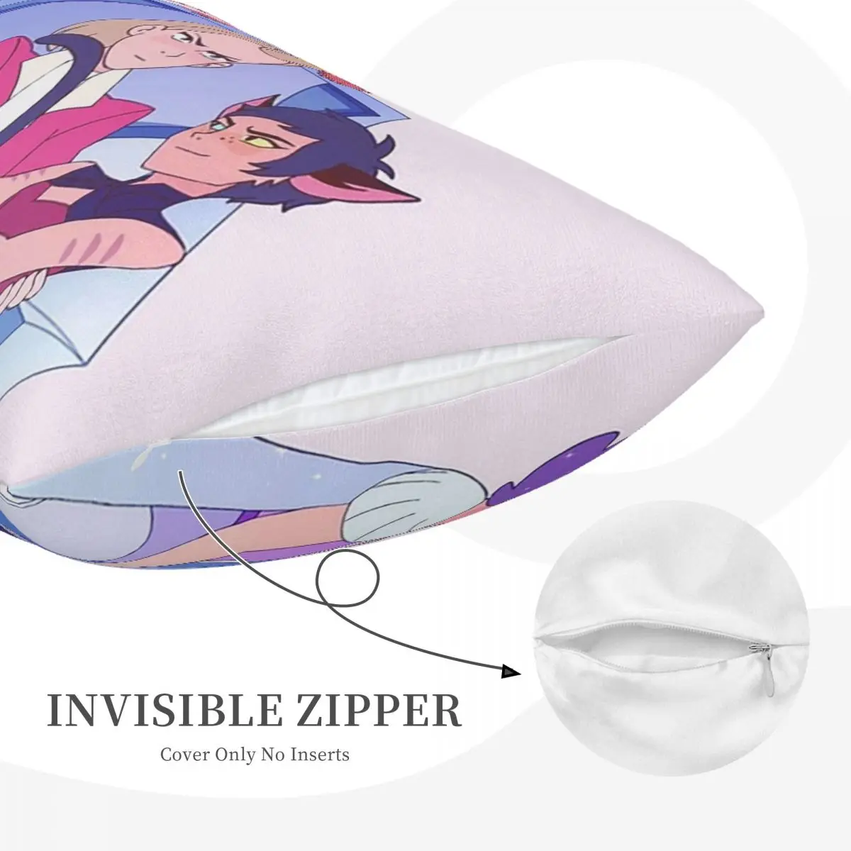 Best Friend Squad She-Ra And The Princesses Of Power Rectangle Pillowcase Cushion Cover Bedroom Bed Home Comfort Throw Pillow