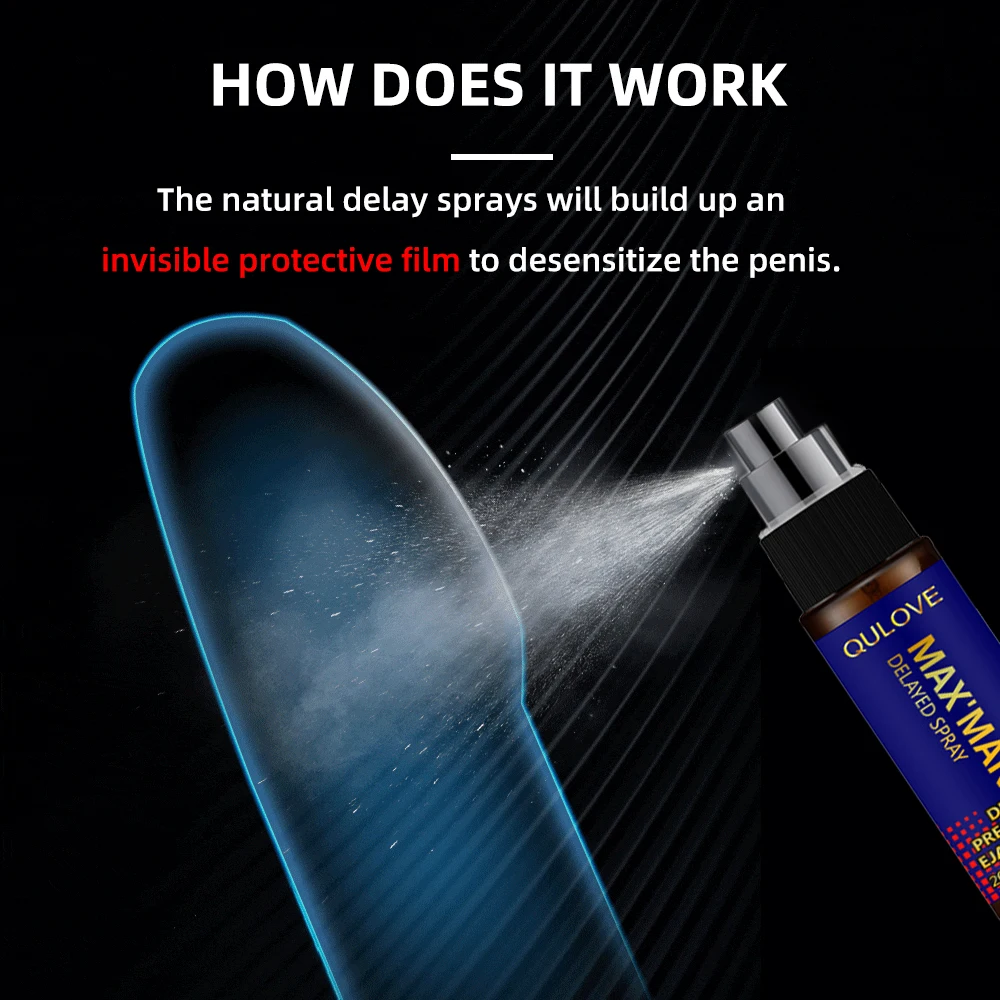 Prevent Premature Ejaculation Delay Spray for Men Powerful Sex Prolong 60 Minutes Penis Long Time Sex Spray