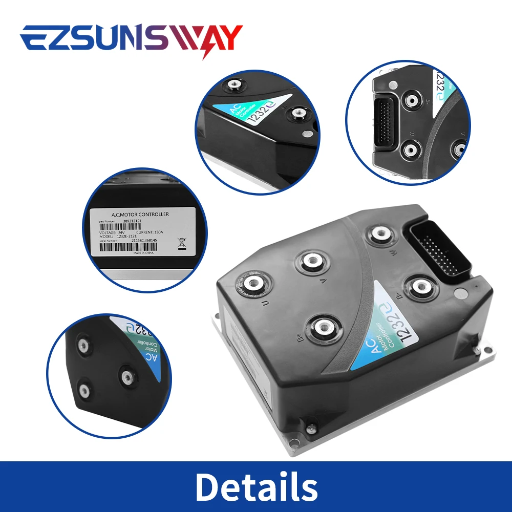 24V 180A AC Motor Speed Controller voor Curtis Hyster Yale Heftruck 1232E-2121