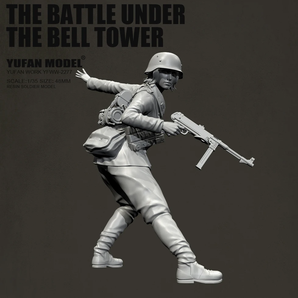 

YUFAN MODEL1/35 resin soldier figure model kits colorless and self-assembled YFWW-2277