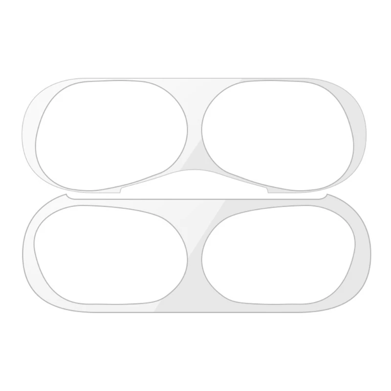 573A メタルステッカーフィルム イヤホンケースボックスプロテクター防塵