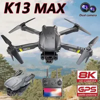 New K13 Max RC Drone 5G Profesional 8k HD Camera WIFI Obstacle Avoidance Aerial Photography Optical flow Foldable Quadcopter Toy