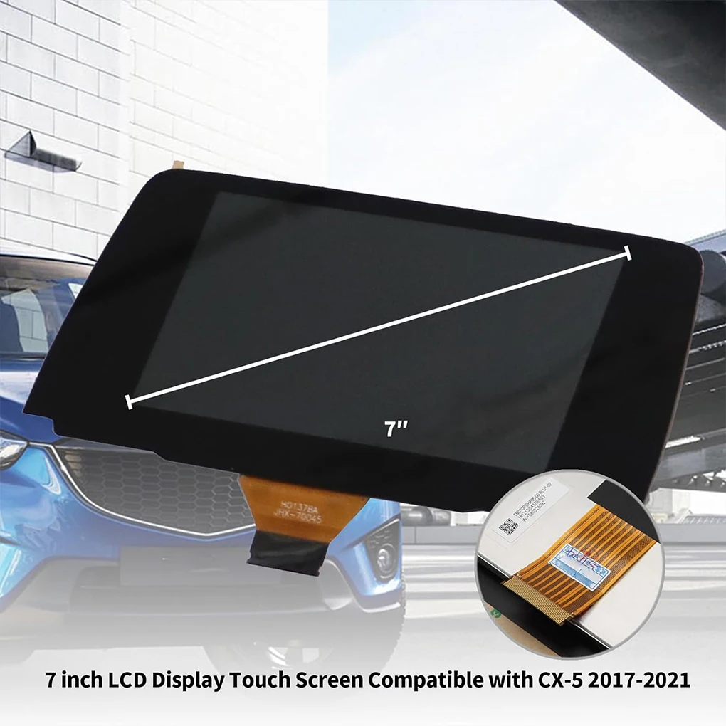 TM070RDHP05 7 inch LCD Touch Screen For Mazda CX5 2017-2021 Navigation Maintenance Replacement Touch Display