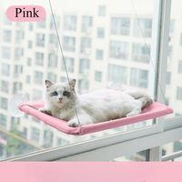 Pet Cat Hammock Hanging Cat Bed Bearing Comfortable Cat Sunny Window Seat Mount Kitten Climbing Frame Pet Accessories