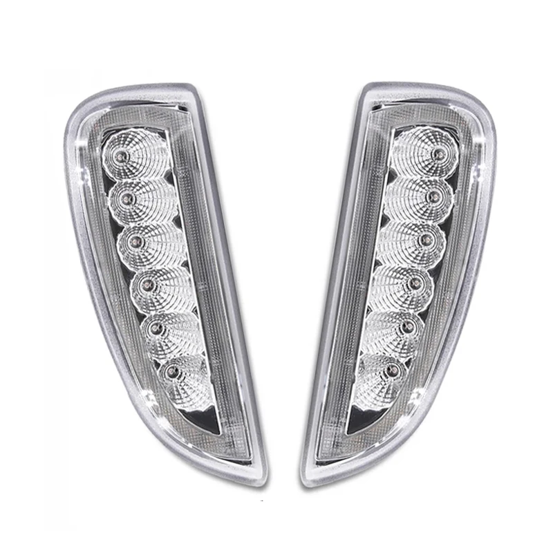 2 Stuks Led Voorbumper Drl Dagrijverlichting Richtingaanwijzer Auto Accessoires Voor Porsche Cayenne 957 9pa 2006 2007-2010