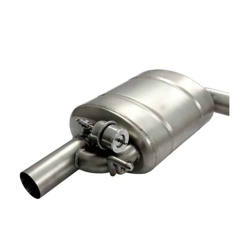 Stainless Steel Electronic Valve Exhaust Catback System for  A6 C7 2.8T 3.0T Exhaust