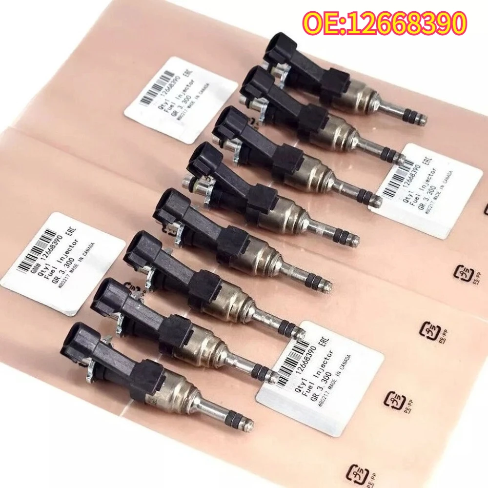 

High quality New For 1/4/8pcs 12668390 Fuel Injector 2015-2018GMC Yukon XL Chevrolet Tahoe Suburban Chevrolet Cheyenne Silverado