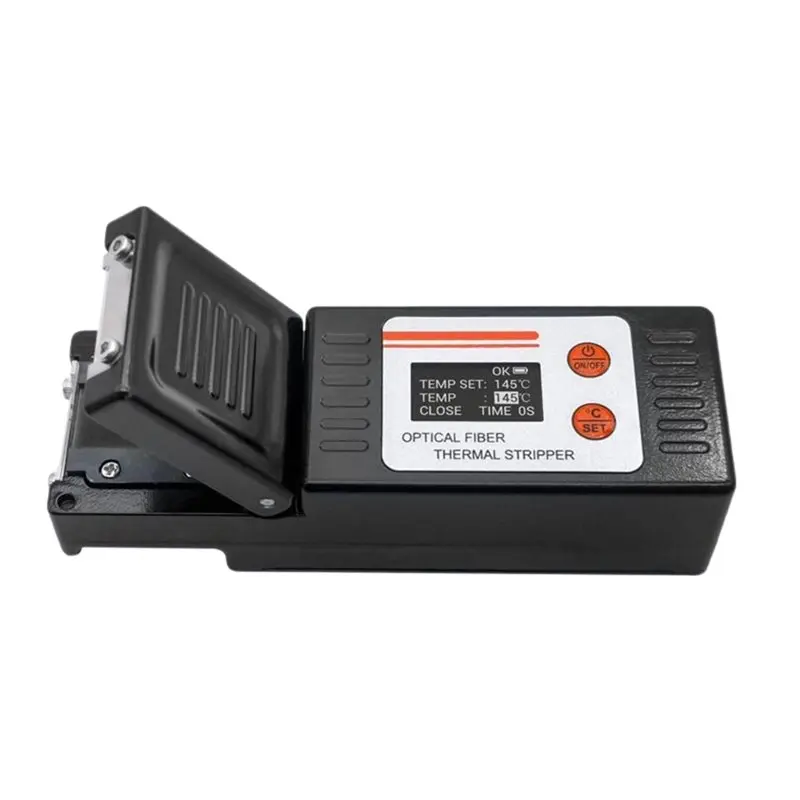 

Термический стриппер для оптоволокна Y43A, 48 волокон, с подогревом, для зачистки оптических кабелей, 2200 мА, быстрый, высокоэффективный, портативный