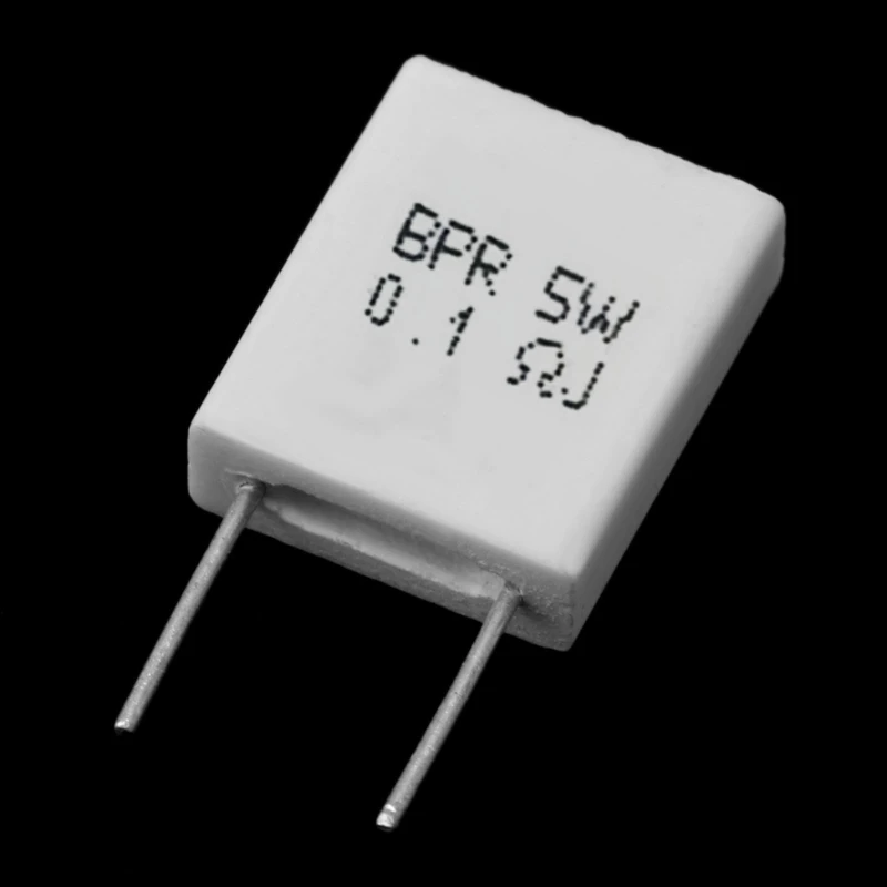 10 шт. 0,1R 5 для Вт 5% цементный резистор 0,1 Ом неиндуктивный резистор BPR56